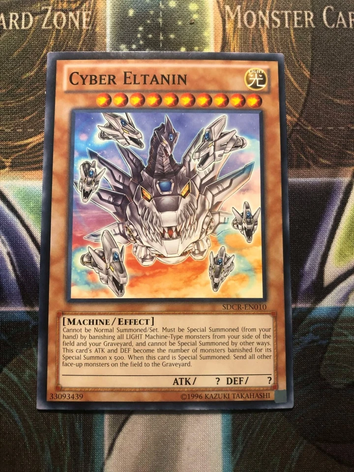 *** CYBER ELTALIN *** 1ST EDITION SDCR-EN010 YUGIOH! - Image 1 of 1