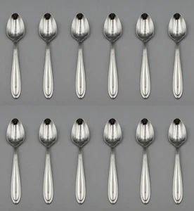 Lenox Edelstahl Hayden Große Suppenlöffel - 12er Set Neu - Bild 1 von 3