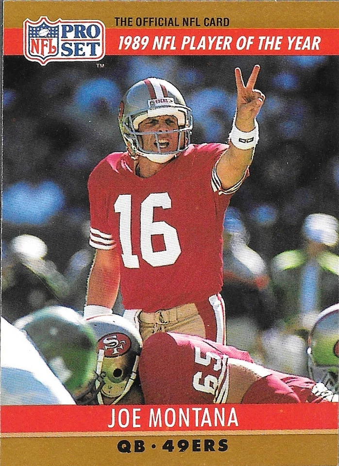 1990 Pro Set Football ~ Pick Your Cards - Image 1 of 1