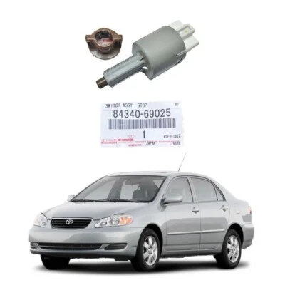 New 84340-69025 Brake Light Switch Stoplight For Toyota Tacoma Corolla 4Runner - Imagem 1 de 4