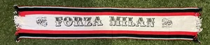 A.C. MILAN sciarpa schal calcio football Scarf bufanda fussball  - Imagen 1 de 1