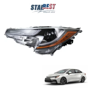 LED Projector Headlight Headlamp Halogen Driver LH For Toyota Corolla 2020-2021 - Picture 1 of 11