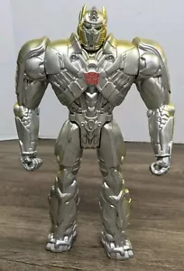 Hasbro 2013 Transformers Titan Heroes Silver Knight Optimus Prime 11.5" Figure - Picture 1 of 5