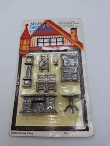 Mini muebles vintage para casa de muñecas hechos en Hong Kong - Imagen 1 de 1