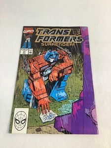 TRANSFORMERS #71 OTTOBRE RESA (1990)-MARVEL COMICS - Foto 1 di 10