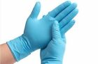 Synguard Nitrile Exam Gloves, Blue, Medium, Box of 100