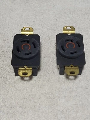 Pair of Legrand 14-30R Receptacles 30A 125/250v 3P 4W Grounding NEMA Rated - Image 1 of 4