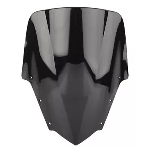 Windschild Windschutzscheibe Für Yamaha FZ1S 2006-2011 Motorrad Schwarz - Bild 1 von 11