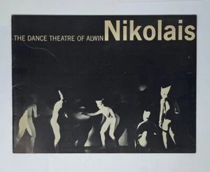 1963 Dance Theater Of Alwin Nikolai Ballet Program - NYC Avant-garde Modern - Picture 1 of 12