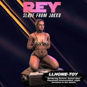 Rey Skywalker Slave Ver NSFW 1:3 Model Unpainted 3d Print GK Statue Figure - Picture 1 of 10