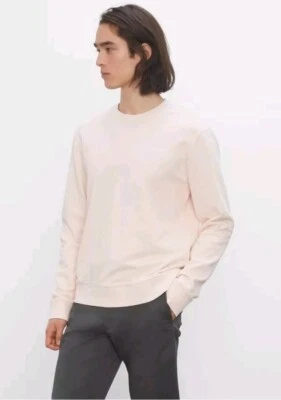 Sudadera para hombre Club Monaco cuello redondo teñida con capucha talla XS 100 % algodón cómoda Foto 1 de 4