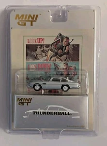 1/64 Mini GT James Bond Goldfinger Aston Martin DB5 MGT00901-007E English - Picture 1 of 8