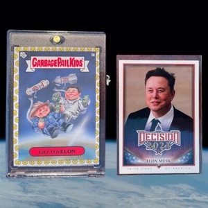 Decision Elon Musk #253 SpaceX TESLA + GPK EJECTED ELON Unhappy Face RARE - Picture 1 of 3