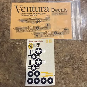 Ventura Decals V4768 Eisenhower’s Mustang Plus Australian P-40N’s - Picture 1 of 1