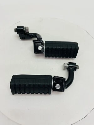 1978 Kawasaki KZ 400 OEM Foot Rests Pegs Drivers Restored Vapor Honed - Image 1 of 4
