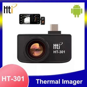 HTI HT-301 Infrared Thermal Imager 384x288 Mobile Phone Thermal Imaging Camera - Imagen 1 de 13