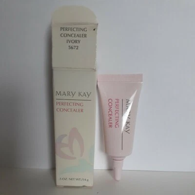 Mary Kay Perfecting Concealer Ivory #5672 New in Box, #Vintage & RARE  - Image 1 of 2