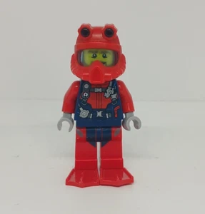 LEGO Deep Sea Explorers : Plongeur - Figurine - Set 60266 cty1180 - Imagen 1 de 2