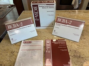 Test d'aphasie de batterie de compréhension de lecture - 2 TBI 2 - Kit complet - Photo 1 sur 8