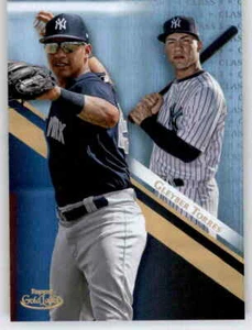 2019 Gold Label Class 3 Gleyber Torres Rare Base Card Parallel MLB Yankees #46 - Picture 1 of 2