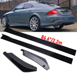 Für Mercedes CLS W219 86.6"/2.2m Seitenschweller Sideskirts Diffusor Heckspoiler - Bild 1 von 15