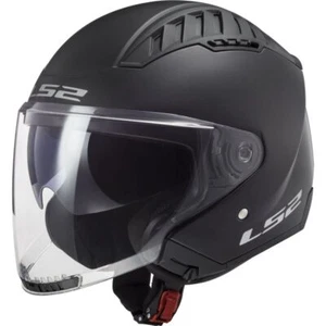 LS2 OF600 Copter II 06 Jet-Helm Matt-Schwarz L Roller-/Motorrad-Helm NEU++ - Picture 1 of 2