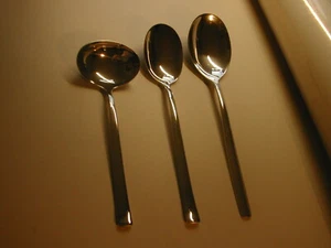 Dreiteiliges Servierbesteck - 2xZwilling J.A. Henckels und 1xWMF Cromargan GC09F - Picture 1 of 9