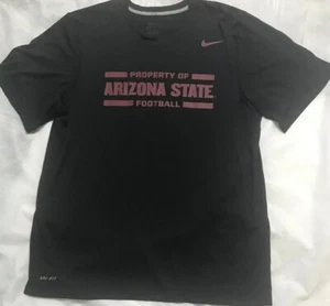 Men’s Nike Black T-shirt Short Sleeve . Size L. 100# Polyester. Pre-Owned - Picture 1 of 2