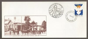 1986 ADELONG Post Office Centenary Gold Mining LTD EDT # 31 SIGNED Cover - Foto 1 di 3