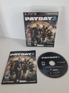 Payday 2 Sony Playstation 3 PS3 Complete CIB Tested Works - Picture 1 of 3