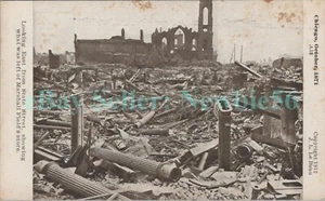 Chicago IL - EAST FROM STATE STREET MARSHALLS FIELD STORE - 1871 FIRE - Postcard - Imagen 1 de 2