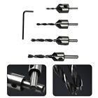 Professional Woodworking Bit Set Countersink and Reaming Drill Bits Included