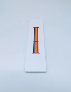 Apple Pride Edition Sport Loop 44 mm arco iris genuino MV9T2AM/A nuevo en caja serie 5 - Imagen 1 de 12
