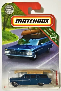 2018 MATCHBOX ROAD TRIP #10- '59 CHEVY WAGON - LONG CARD - Bild 1 von 1