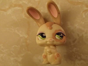 Littlest Pet Shop ULTRA RARO Magic Motion Marrón Crema Conejo Ojos Móviles LPS - Imagen 1 de 4