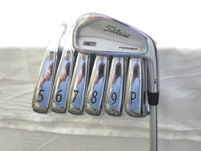 Used Titleist 718 CB Forged Iron Set 4-PW Project X LS 120g Stiff Flex Steel - Image 1 of 4