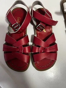 Salt Water brand Sandals Size 12 Bundle! One Red & One White Pairs Of Sandals - Picture 1 of 4