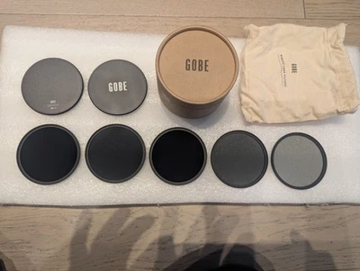 Gobe ND Family 77mm Filter Kit with 5 Filters ND2, ND4, ND8, ND64, ND1000 - Image 1 of 4