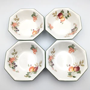 Johnson Brothers Frisches Obst Achteck Müsli Suppe 7" Schüsseln 4er Set - England - Bild 1 von 5