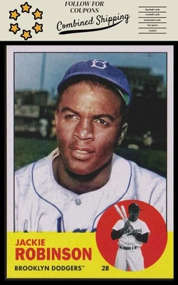 2022 Topps Archives #42 Jackie Robinson - Image 1 of 2