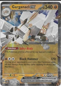 Garganacl ex 089/142 Sv07: Stellar Crown Holo NM - Bild 1 von 2