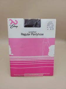 Pantimedias vintage azul marino intercambio regular sandalia coffie talla mediana alta - Imagen 1 de 6