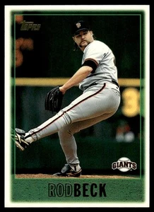 1997 Topps Rod Beck San Francisco Giants #429 - Picture 1 of 2