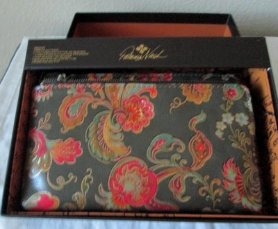 PATRICIA NASH VARONE PULSERA DE CUERO PAISLEY ITALIANO NUEVO EN CAJA Foto 1 de 4