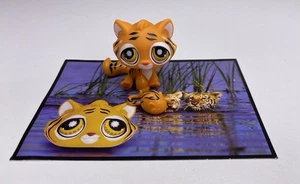 LPS Littlest Pet Shop Auténtico Tigre #905 Tigre Postal Mascotas Original - Imagen 1 de 7