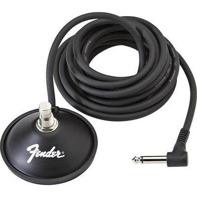 Fender 1-Button Footswitch for Mustang and Blues Junior Amps Black - Image 1 of 2