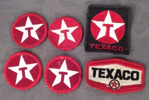 Vintage Texaco Patches: Group of 6 - Picture 1 of 9