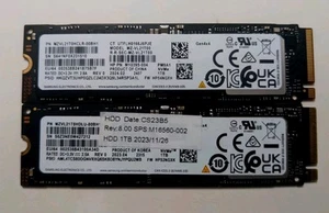 2x Samsung PM9A1 1TB NVMe M2 2280 Gen 4x4 SSD - Afbeelding 1 van 4