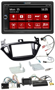 Blaupunkt Bluetooth DAB 2DIN USB DVD Lenkrad Autoradio für Opel Adam Corsa E ab - Bild 1 von 12