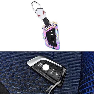 Key Case Cover Fob Shell For BMW 1 2 3 4 5 6 7 8 Series X1 X2 X3 X4 X5 X6 X7 M3 - Image 1 of 4